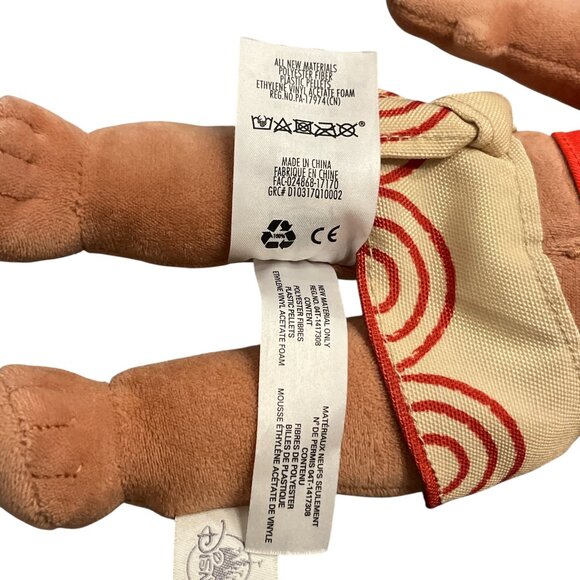 DISNEY STORE Moana Toddler Baby Plush Doll 12" Stuffed Baby Toy Embroidered Face - Picture 5 of 7